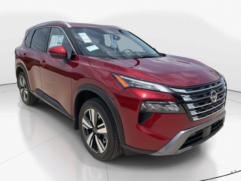 2025 Scarlet Ember Tintcoat Nissan Rogue SL FWD SUV