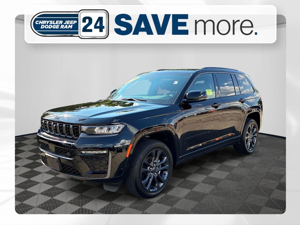 Diamond Black 2026 Jeep Grand Cherokee SUV / Crossover Four-Wheel Drive 8-Speed Automatic