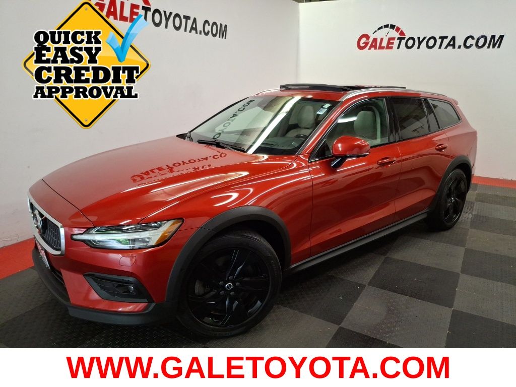 Red 2020 Volvo V60 Wagon All-Wheel Drive Automatic