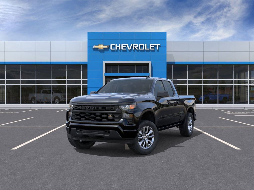 New 2026 Chevrolet Silverado 1500 Custom 4D Extended Cab