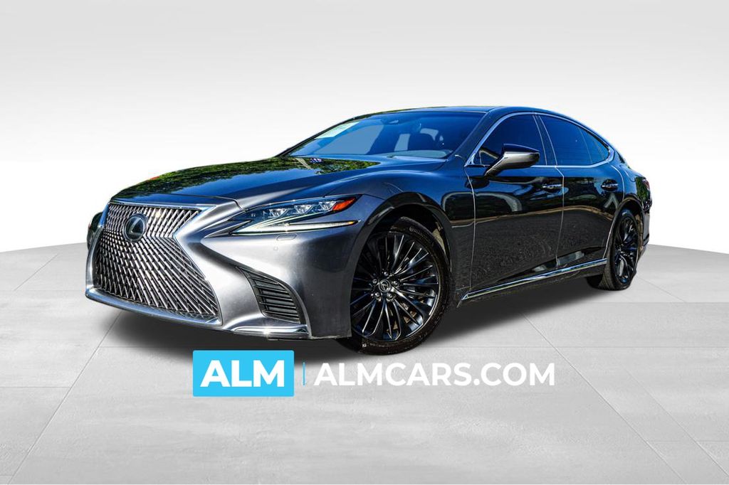Manganese Luster 2018 Lexus LS Sedan All-Wheel Drive Automatic