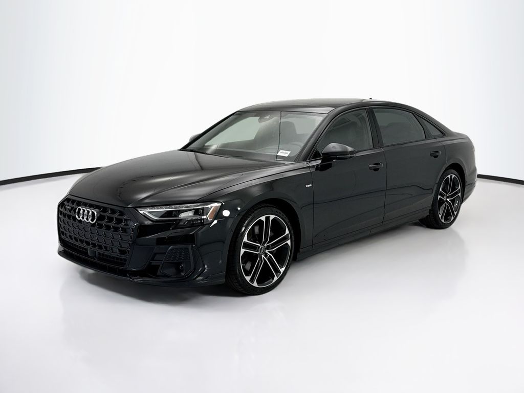 Mythos Black Metallic 2026 Audi A8 Sedan All-Wheel Drive 8-Speed Automatic
