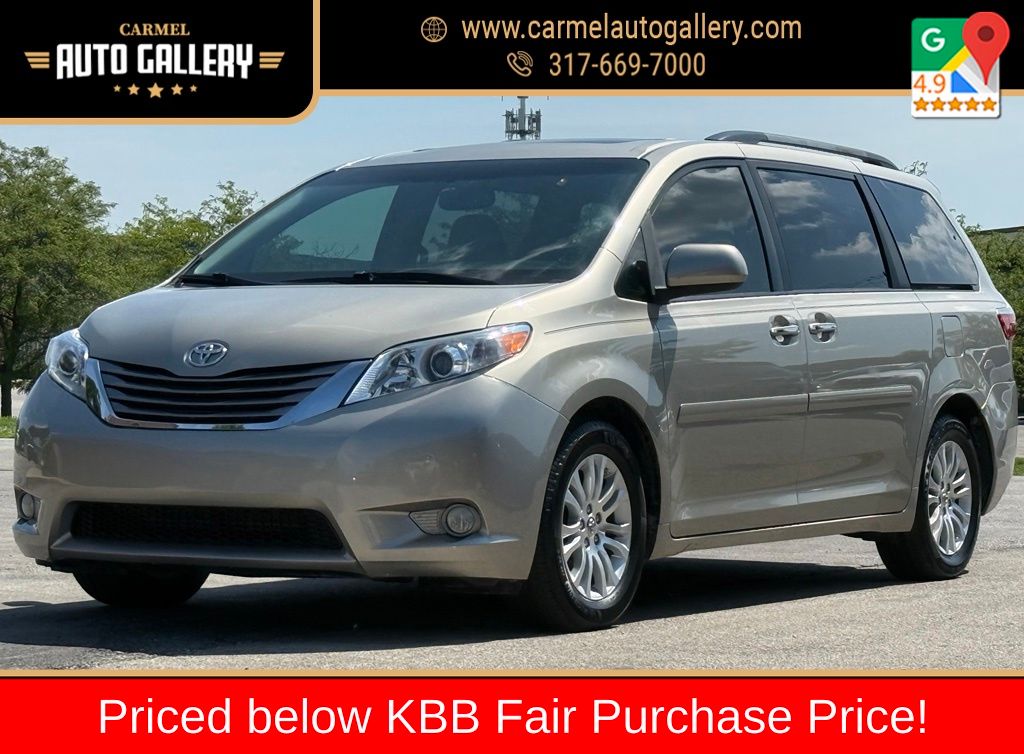 Creme Brulee 2017 Toyota Sienna Minivan Front-Wheel Drive 8-Speed Automatic