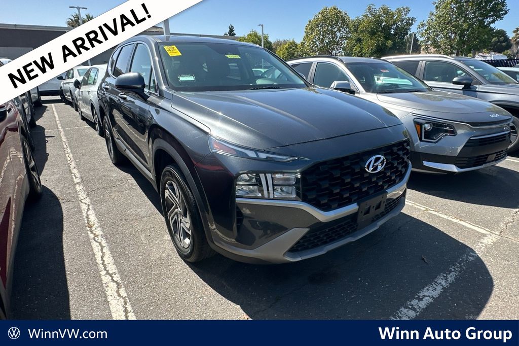 Portofino Gray 2023 Hyundai Santa Fe SUV / Crossover All-Wheel Drive 8-Speed Automatic