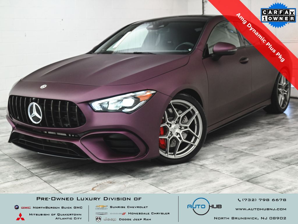 Mountain Gray Metallic 2023 Mercedes-Benz CLA Coupe All-Wheel Drive 8-Speed Automatic