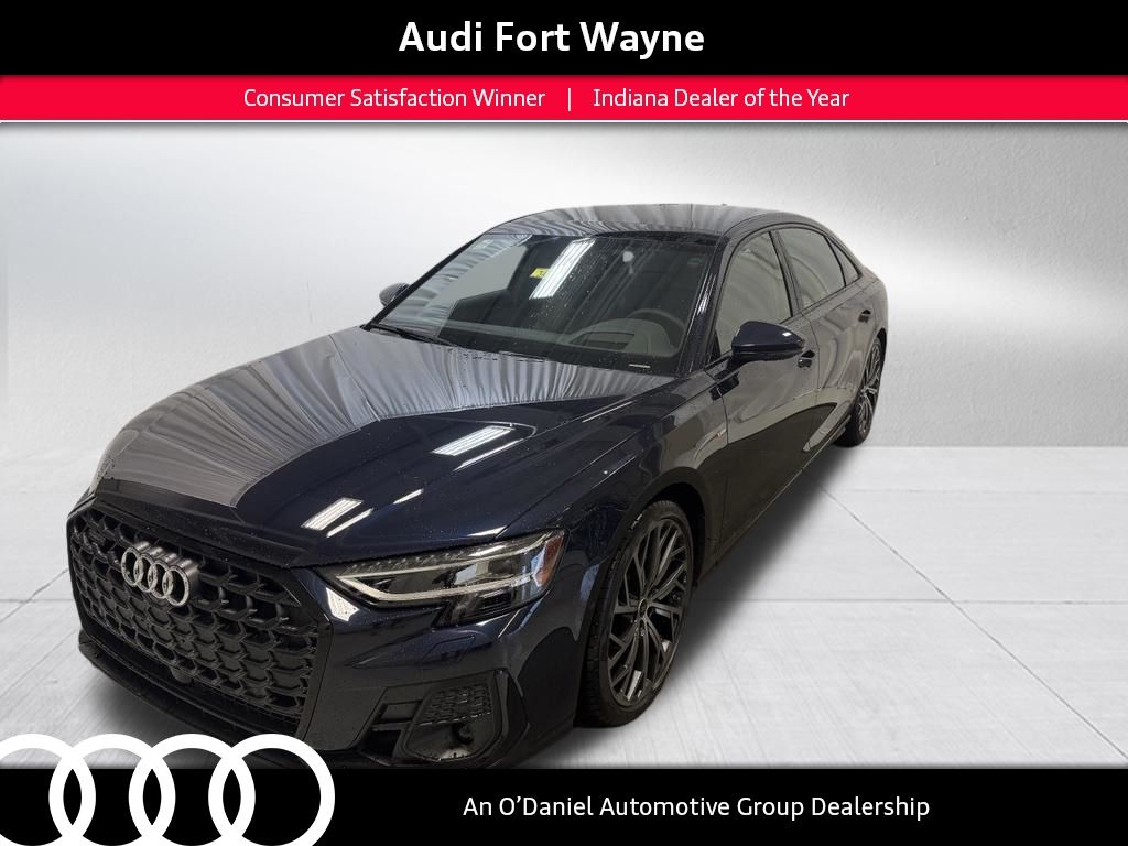 Firmament Blue Metallic 2027 Audi A8 Sedan All-Wheel Drive 8-Speed Automatic