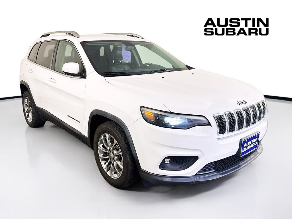 Bright White Clearcoat 2019 Jeep Cherokee Latitude Plus FWD SUV / Crossover Front-Wheel Drive 9-Speed Automatic