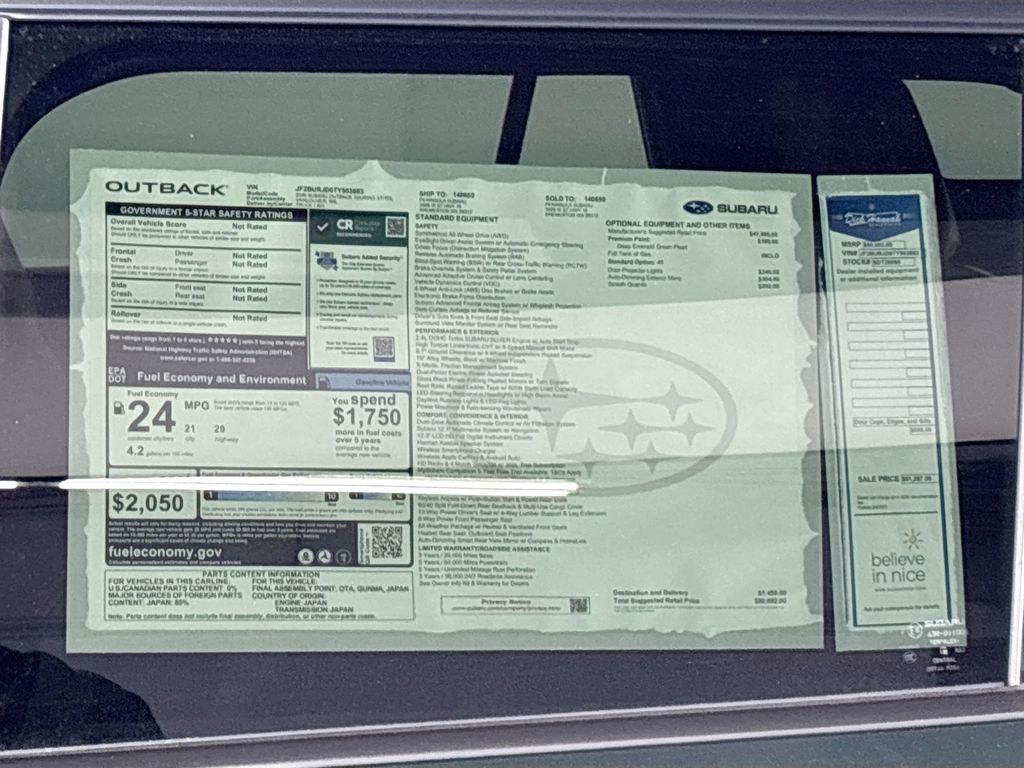 2026 Subaru Outback Touring XT