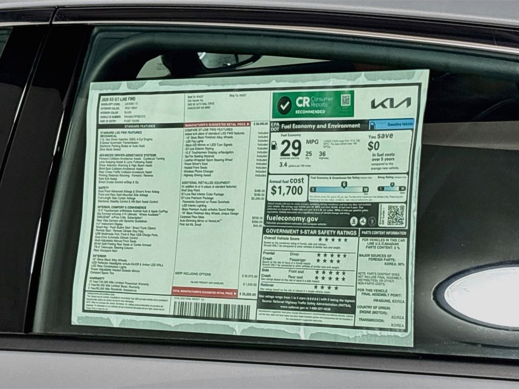 2026 Kia K5 GT-Line
