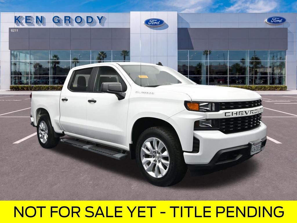 Summit White 2021 Chevrolet Silverado 1500 Pickup Truck 4X2 8-Speed Automatic