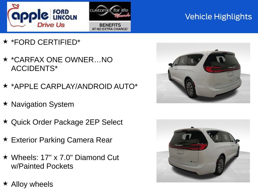 2024 Chrysler Pacifica Hybrid Select