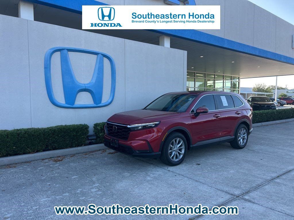 Red 2024 Honda CR-V EX-L AWD SUV / Crossover All-Wheel Drive Continuously Variable Transmission
