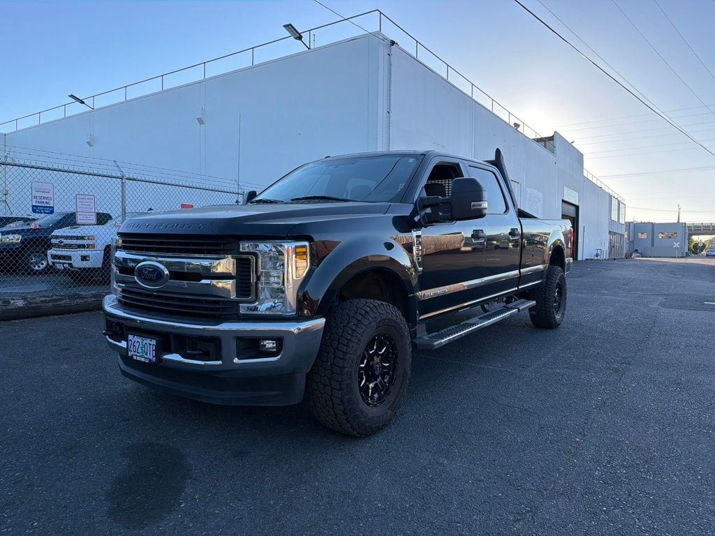 Shadow Black 2018 Ford F-350 Super Duty Pickup Truck Four-Wheel Drive 6-Speed Automatic