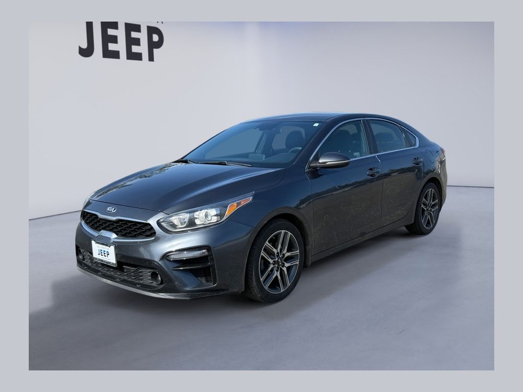 Gravity Gray 2019 Kia Forte EX FWD Sedan Front-Wheel Drive Continuously Variable Transmission
