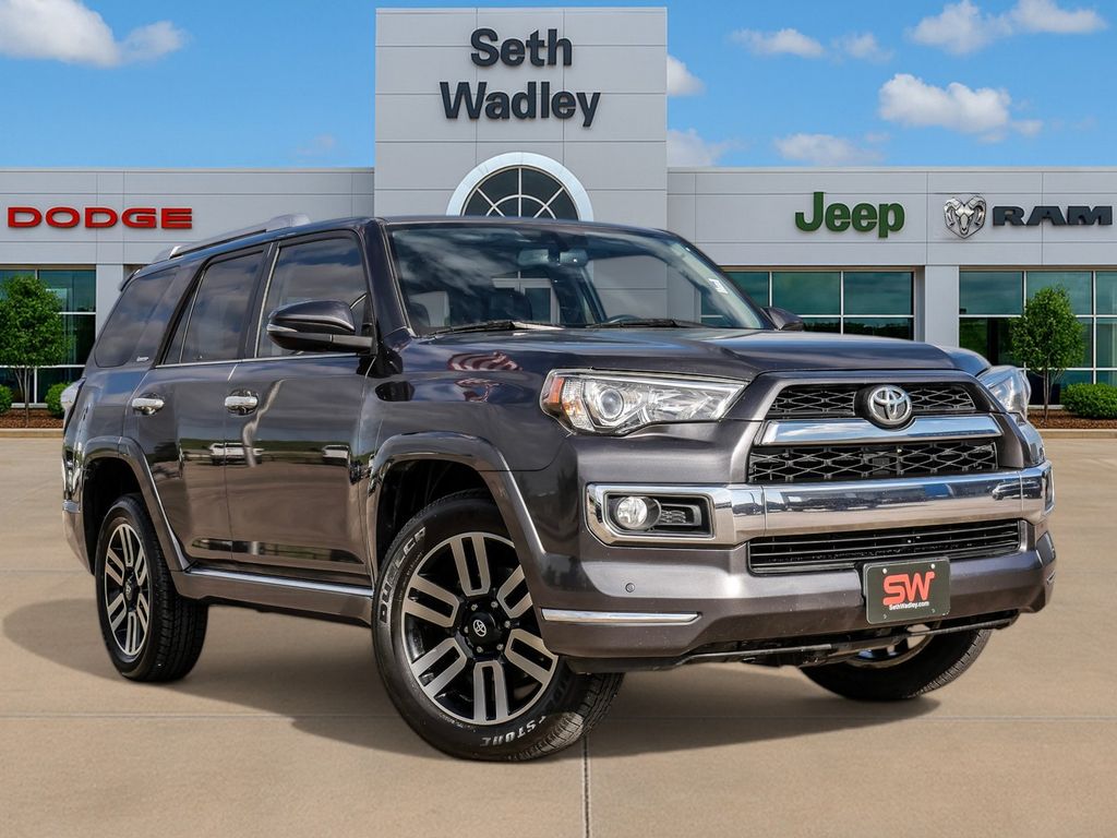 Magnetic Gray Metallic 2015 Toyota 4Runner Limited 4WD SUV / Crossover All-Wheel Drive 5-Speed Automatic Overdrive