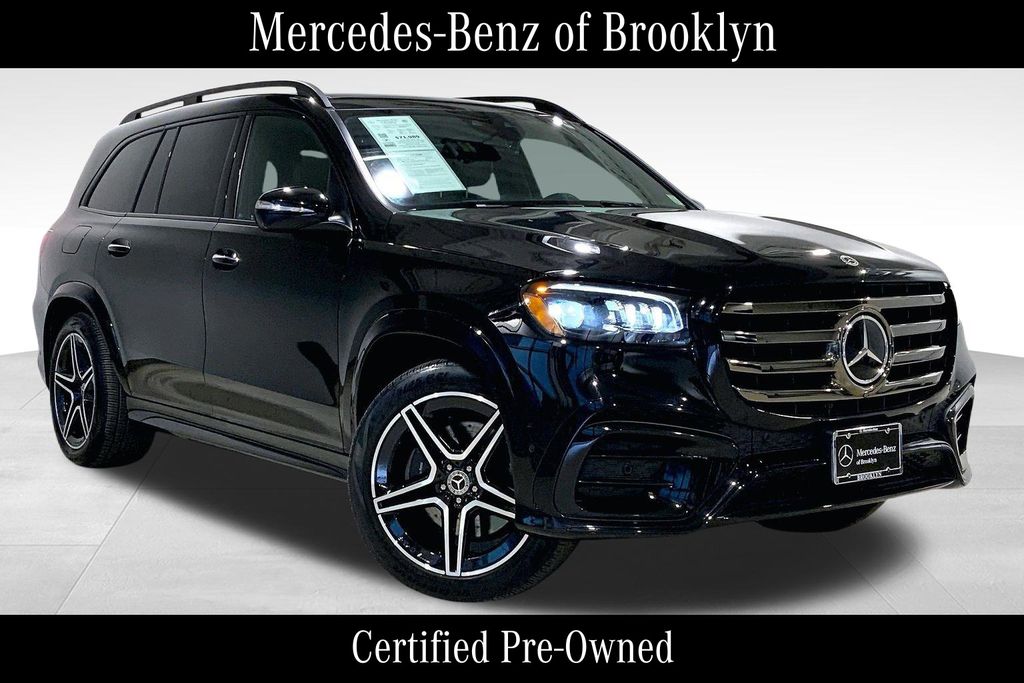 Obsidian Black Metallic 2024 Mercedes-Benz GLS 450 4MATIC SUV / Crossover All-Wheel Drive 9-Speed Automatic