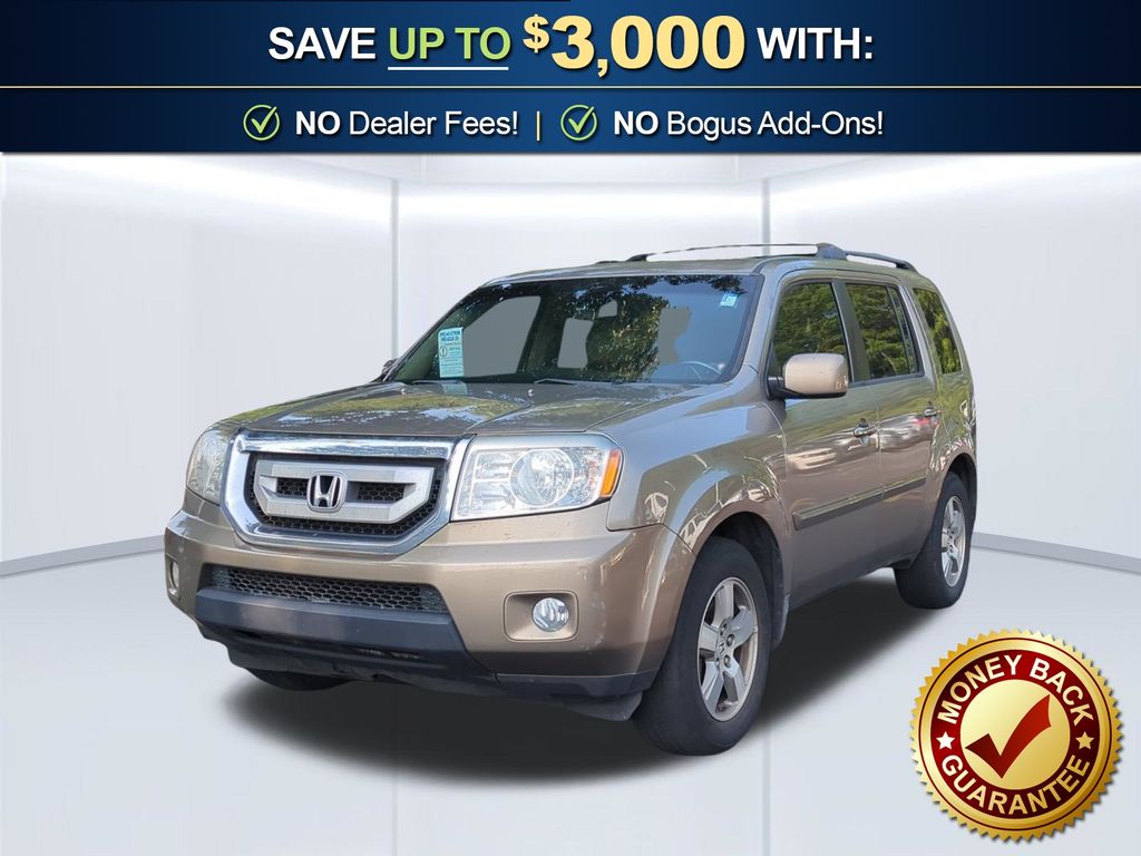 Gold 2009 Honda Pilot SUV / Crossover Four-Wheel Drive 5-Speed Automatic
