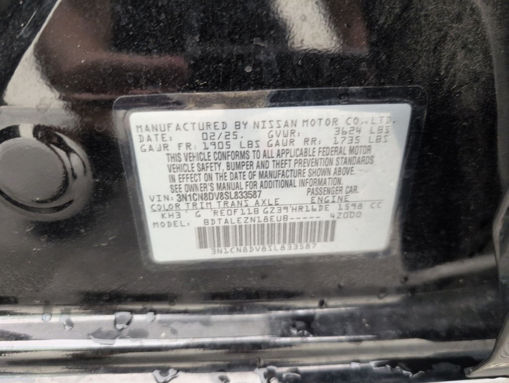 Certified Used 2025 Black Nissan 1.6 S image 40