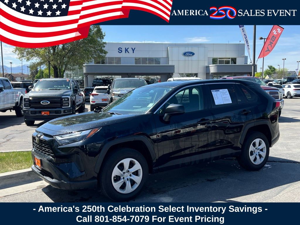 Midnight Black Metallic 2024 Toyota RAV4 SUV / Crossover All-Wheel Drive 8-Speed Automatic