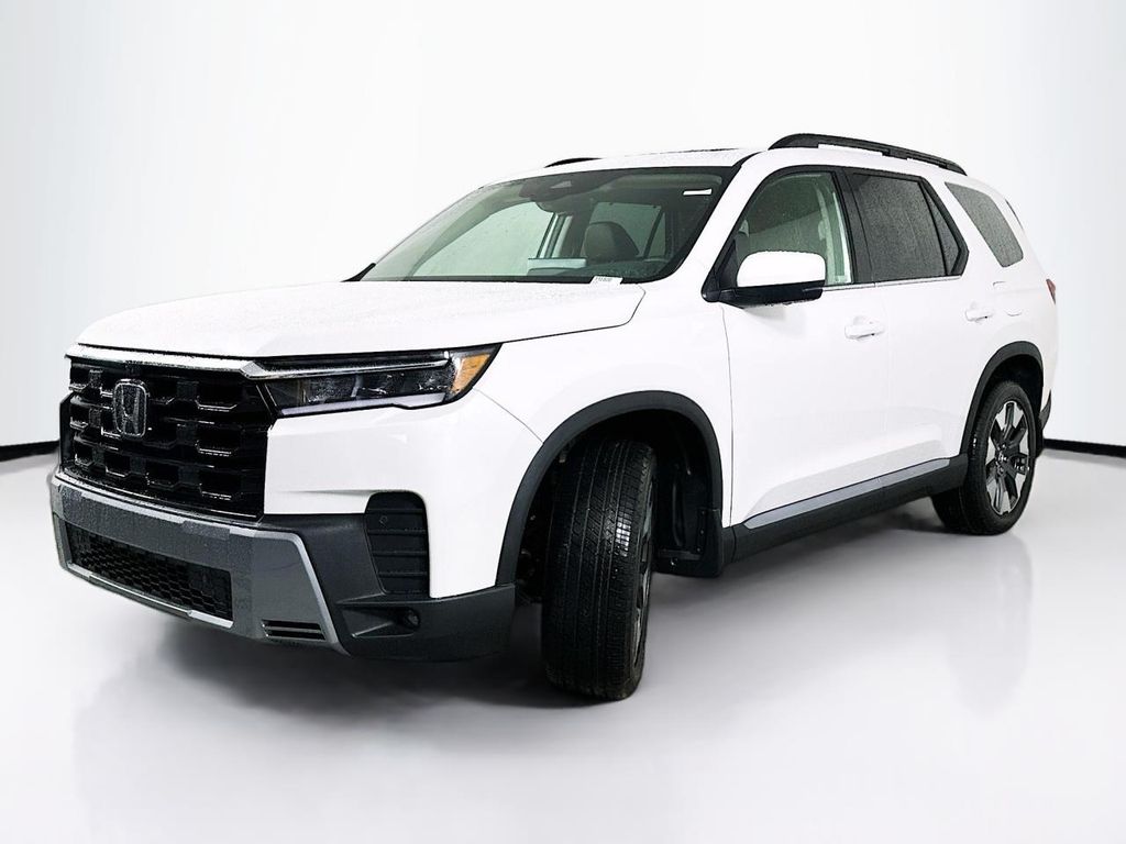 Platinum White Pearl 2026 Honda Pilot SUV / Crossover All-Wheel Drive Automatic