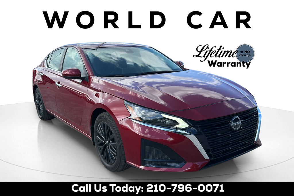 Red (Scarlet Ember) 2025 Nissan Altima 2.5 SV FWD Sedan Front-Wheel Drive Continuously Variable Transmission