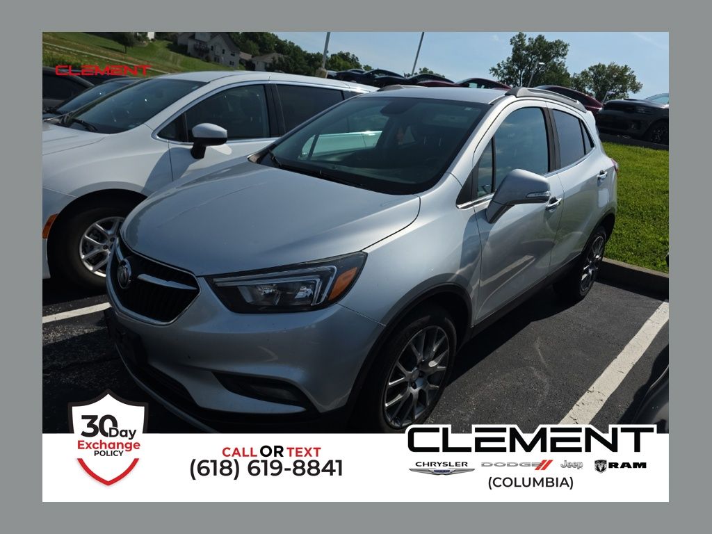 Quicksilver Metallic 2018 Buick Encore SUV / Crossover Front-Wheel Drive 6-Speed Automatic Overdrive