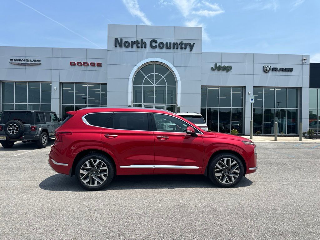 Calypso Red 2023 Hyundai Santa Fe SUV / Crossover Front-Wheel Drive Automatic