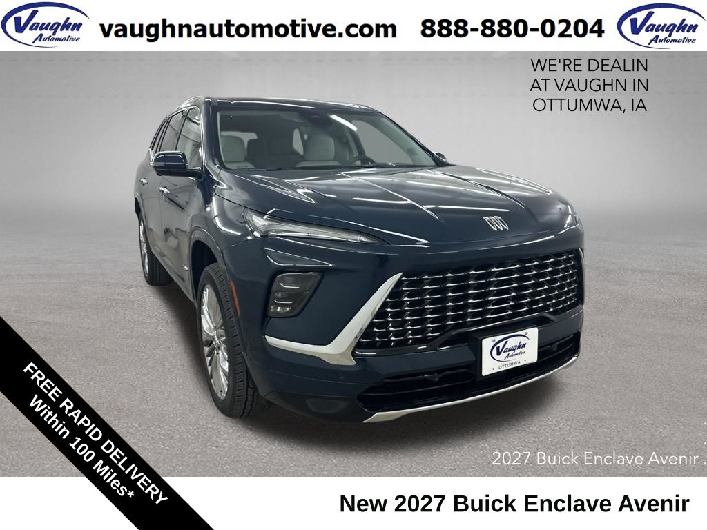 Blue Onyx 2027 Buick Enclave SUV / Crossover Four-Wheel Drive 8-Speed Automatic