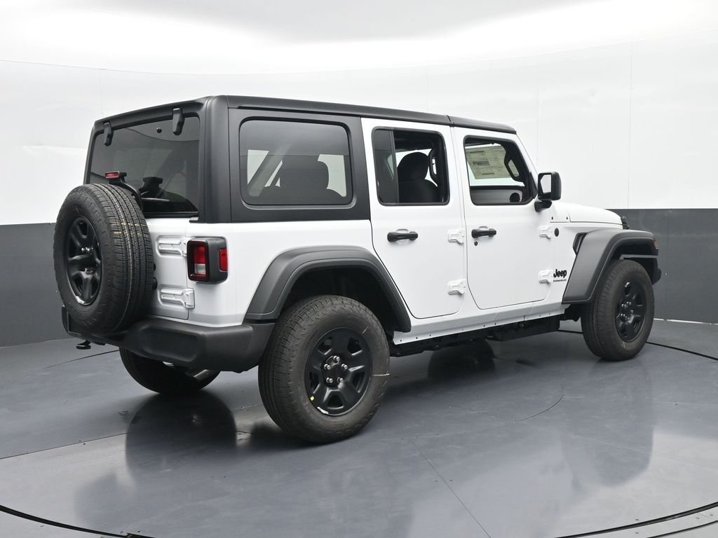 New 2026 Bright White Clearcoat Jeep Sport image 6