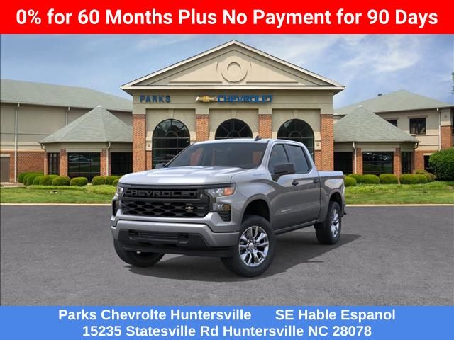 Sterling Gray Metallic 2026 Chevrolet Silverado 1500 Pickup Truck Four-Wheel Drive 8-Speed Automatic