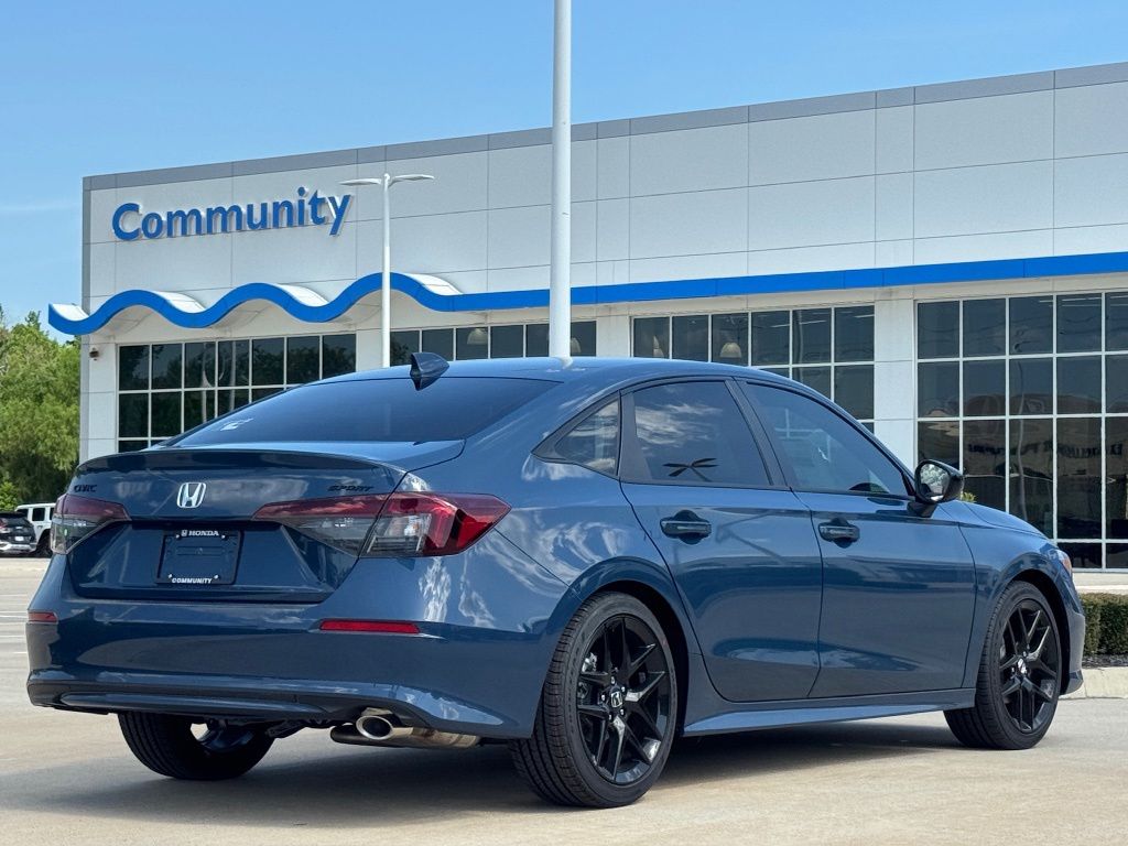 2026 Honda Civic Sport Blue at Bayway Cadillac of The Woodlands