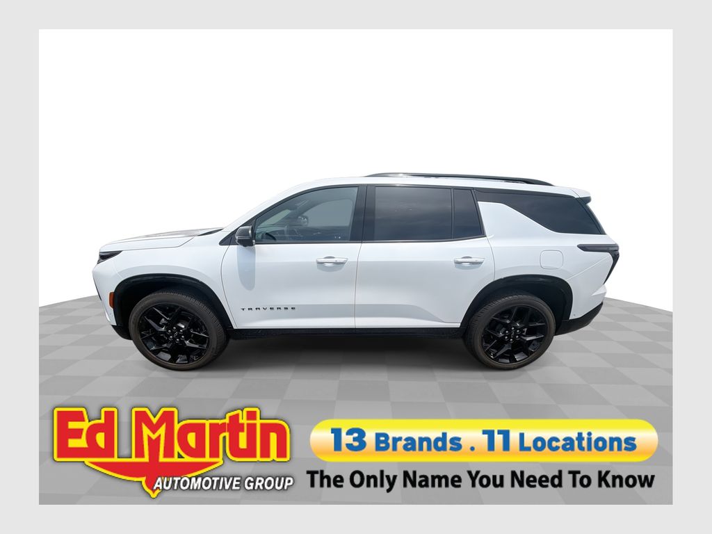 Pearl 2024 Chevrolet Traverse SUV / Crossover Four-Wheel Drive 8-Speed Automatic
