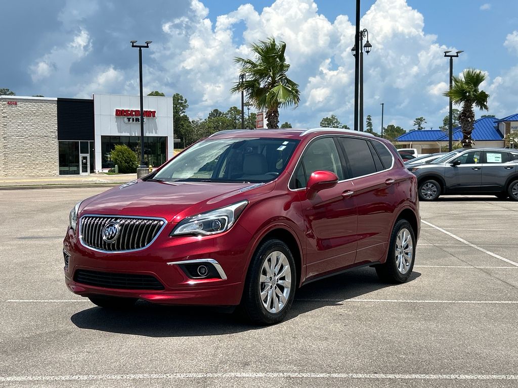 Chili Red Metallic 2017 Buick Envision SUV / Crossover Front-Wheel Drive 6-Speed Automatic