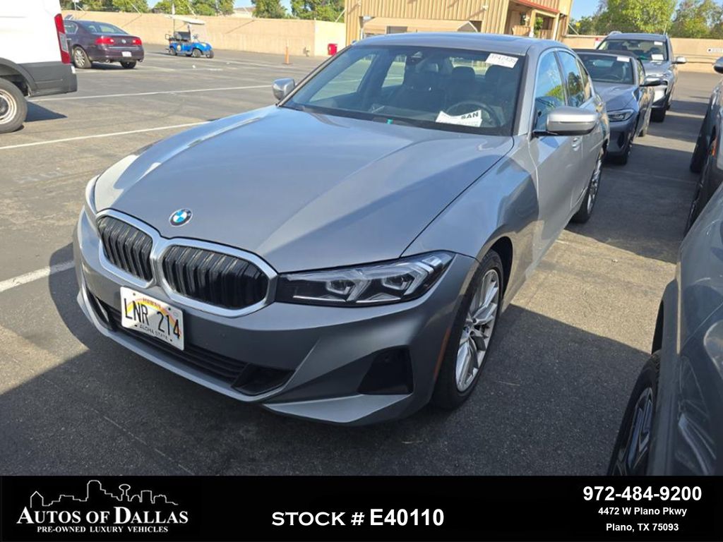 Gray Metallic 2024 BMW 3 Series 330i RWD Sedan Rear-Wheel Drive 8-Speed Automatic