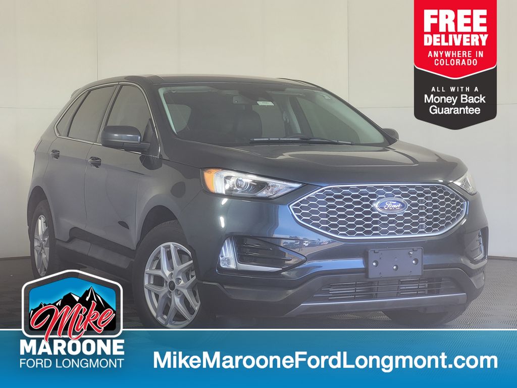 Stone Blue Metallic 2024 Ford Edge SUV / Crossover All-Wheel Drive 8-Speed Automatic
