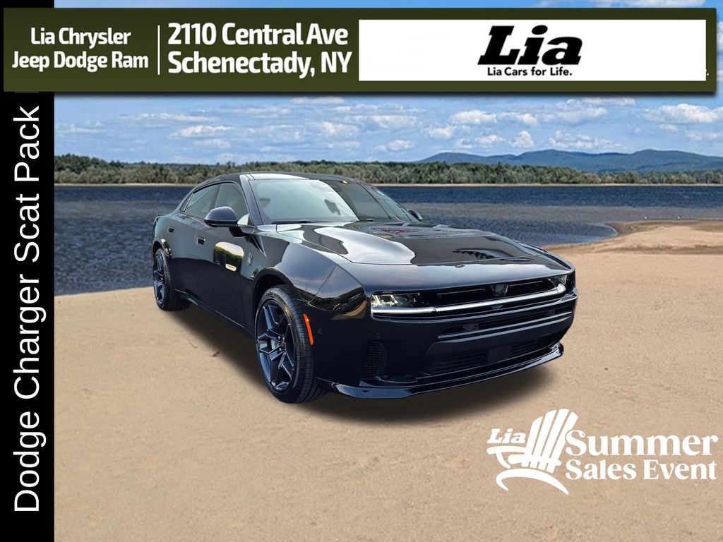 Diamond Black Crystal Pearlcoat 2027 Dodge Charger Sedan All-Wheel Drive 8-Speed Automatic