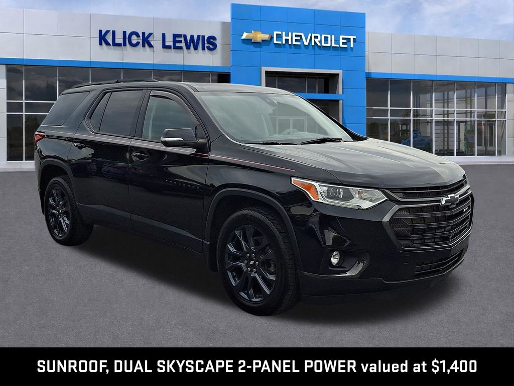 2021 Chevrolet Traverse RS Black at Klick Lewis Buick Chevrolet