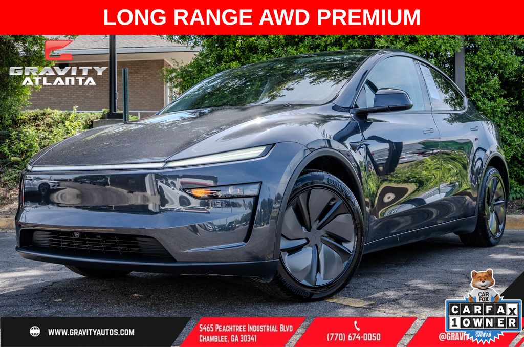 Stealth Gray 2026 Tesla Model Y Long Range Launch Series AWD SUV / Crossover All-Wheel Drive 1-Speed Automatic