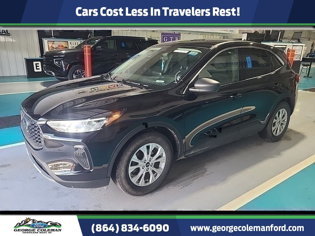 Black Metallic 2023 Ford Escape SUV / Crossover Front-Wheel Drive 8-Speed Automatic