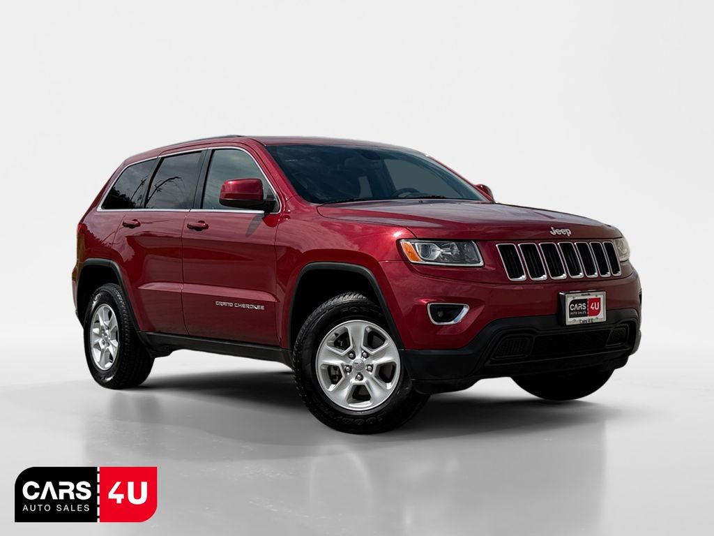 Deep Cherry Red Crystal Pearlcoat 2015 Jeep Grand Cherokee Laredo 4WD SUV / Crossover Four-Wheel Drive 8-Speed Automatic