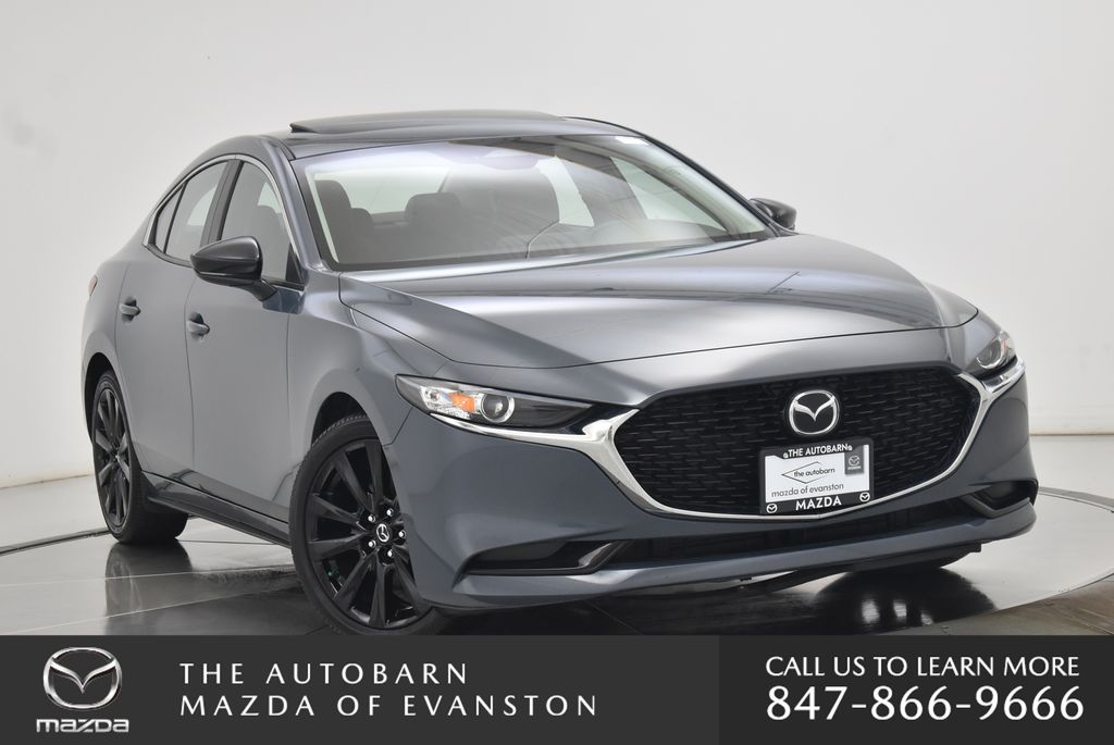 Polymetal Gray Metallic 2025 Mazda MAZDA3 Sedan All-Wheel Drive 6-Speed Automatic