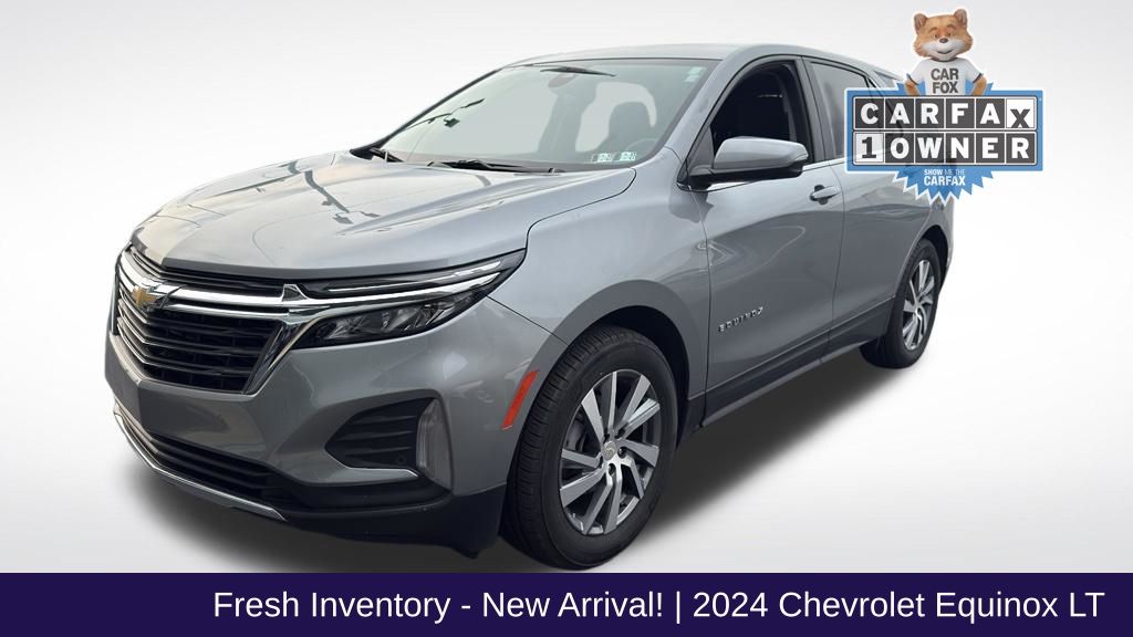 Sterling Gray Metallic 2024 Chevrolet Equinox SUV / Crossover Front-Wheel Drive 6-Speed Automatic Overdrive