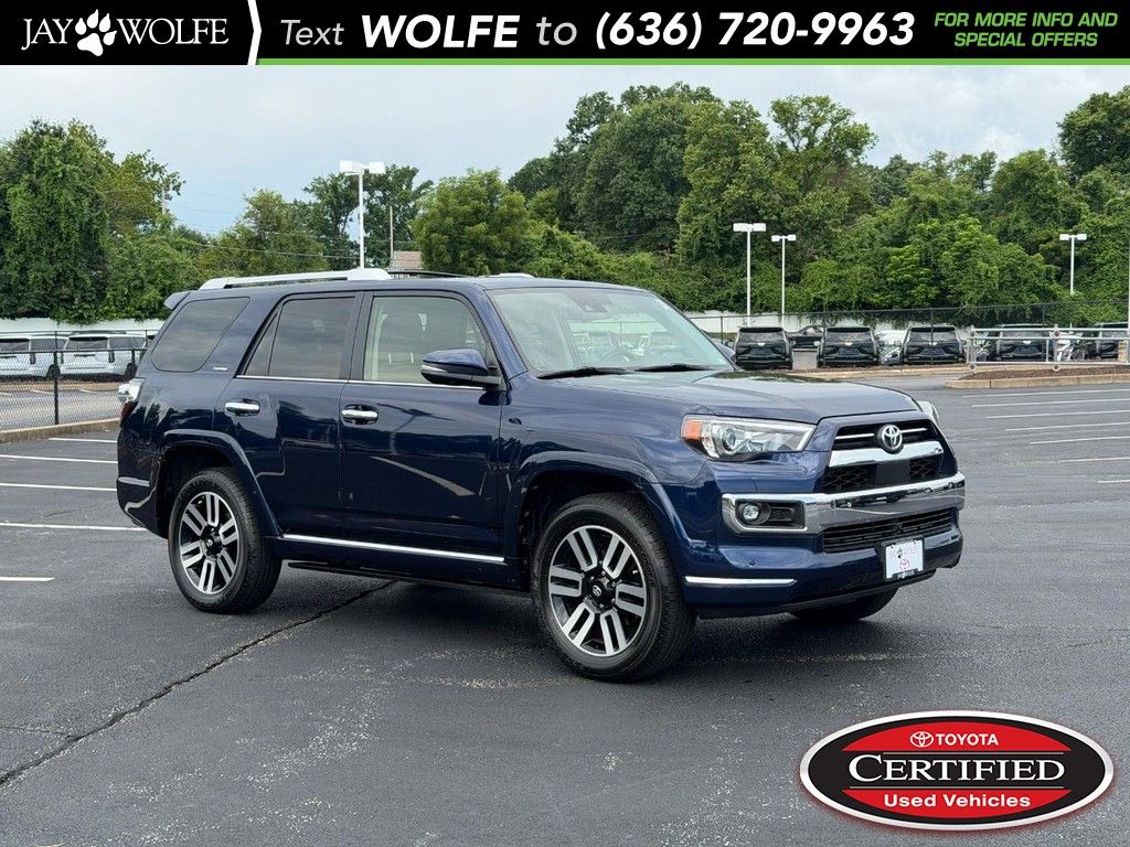 Nautical Blue Metallic 2022 Toyota 4Runner SUV / Crossover All-Wheel Drive 5-Speed Automatic