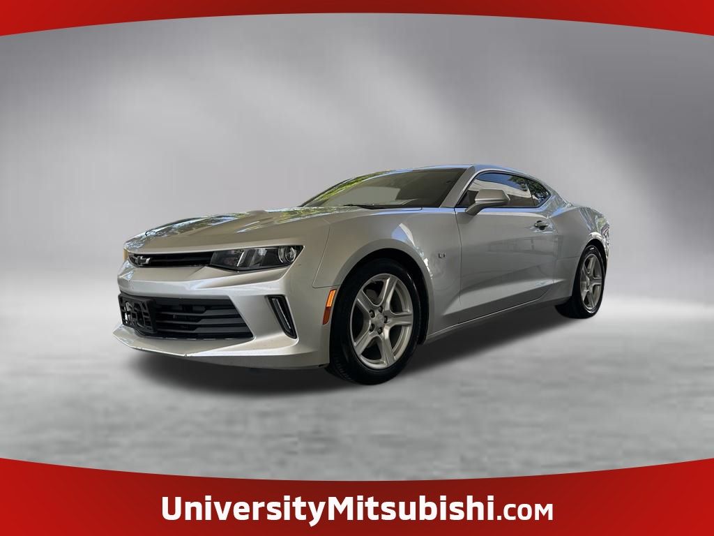 Silver Ice Metallic 2018 Chevrolet Camaro Coupe Rear-Wheel Drive 8-Speed Automatic