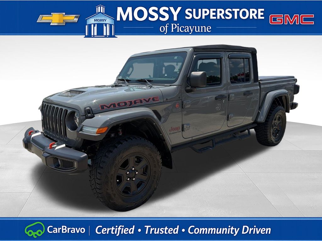 Sting-Gray Clearcoat 2021 Jeep Gladiator Pickup Truck Four-Wheel Drive 8-Speed Automatic
