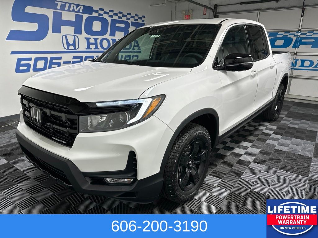 Platinum White Pearl 2026 Honda Ridgeline Pickup Truck All-Wheel Drive 9-Speed Automatic