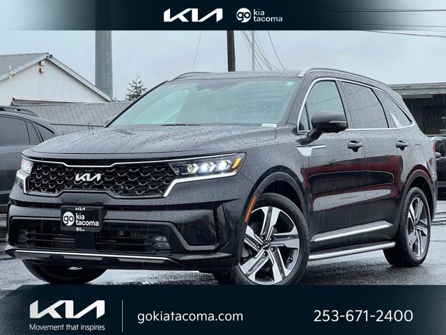 Aurora Black 2023 Kia Sorento Plug-In Hybrid SX Prestige AWD SUV / Crossover All-Wheel Drive 6-Speed Automatic