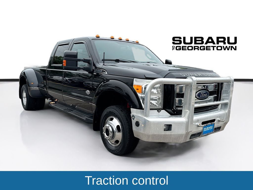 Shadow Black 2016 Ford F-350 Super Duty Lariat Crew Cab LB DRW 4WD Pickup Truck Four-Wheel Drive 6-Speed Automatic