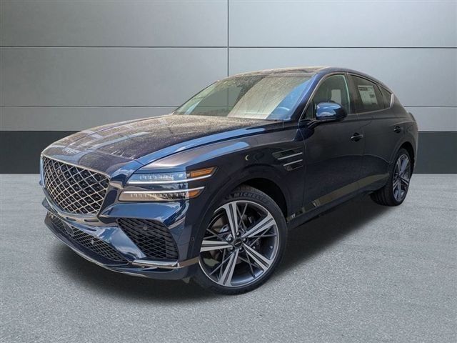 Capri Blue 2025 Genesis GV80 Coupe 3.5T E-SC AWD Coupe All-Wheel Drive 8-Speed Automatic