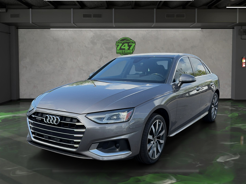 Terra Gray Metallic 2022 Audi A4 Sedan All-Wheel Drive 7-Speed Automatic